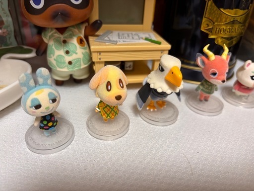 どうぶつの森 フィギュア（パッケージなし）　7個