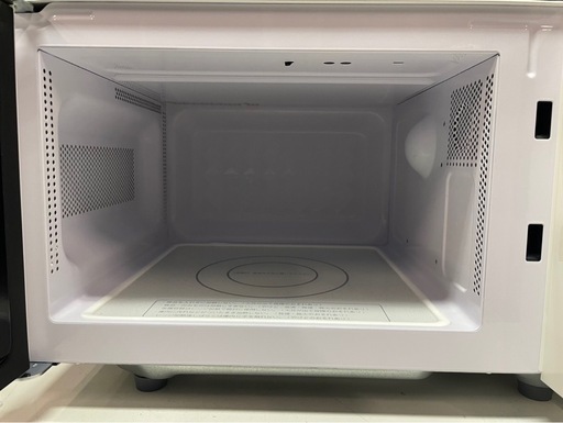美品　HITACHI　日立　電子レンジ　HMR-FT183　2022年製　庫内フラット　ホワイト　100W/200W/500W/600W　稼働確認済　中古美品　④