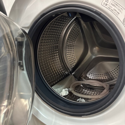【ジャングル深井店】ドラム洗濯機 アクア AQW-DX12M 2022 まっすぐドラム ホワイト 生活家電 堺市 深井【FU553】