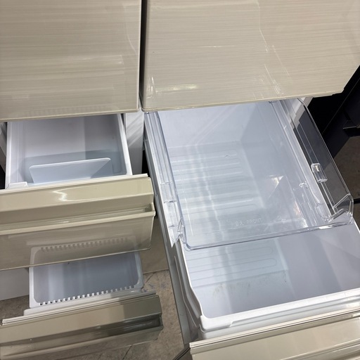 【ジャングル深井店】冷蔵庫 シャープ SJ-F501E-N 2018 シャンパンゴールド フレチドア キッチン家電 生活家電 堺市 深井【FU554】