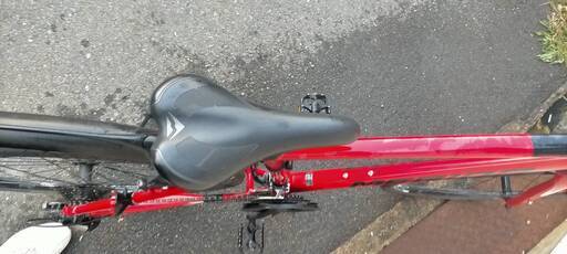◇メリダ クロスバイク　CROSSWAY 100-R グロッシーレッド（サイズ50）  中古品◇