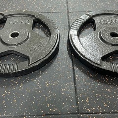 バーベルプレート15kg×2枚 BODYMAKER 筋トレ　ダンベルの画像