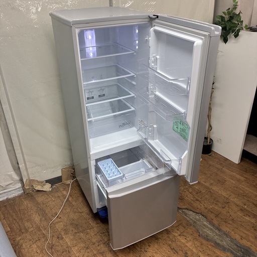 【?買取市場 6ヶ月保証】S185 ⭐ 三菱電機｜Mitsubishi Electric 2ドア冷蔵庫（168L・右開き）19年製  