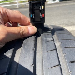バリ山　225/55R18　9分山2本　8分山2本 タイヤ4本セット　2023年の画像