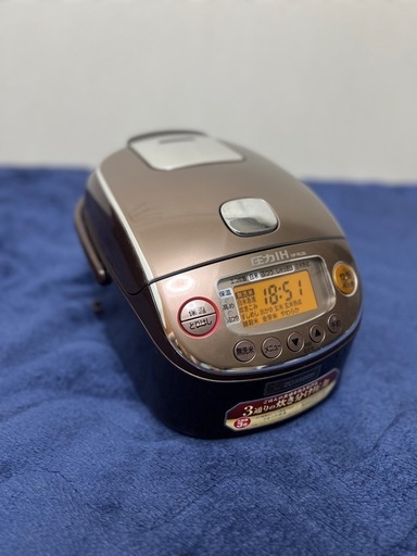 【美品】象印 炊飯器 3通りの炊き分け圧力