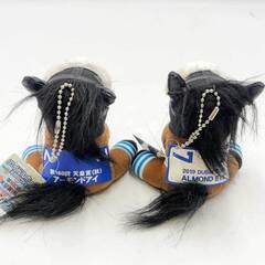 [4体セット] アーモンドアイ アイドルホース ぬいぐるみ S タグ付 ドバイターフ 秋華賞 天皇賞(秋) オークス 競馬の画像