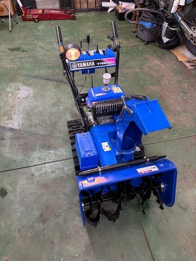 青の除雪機！ヤマハ YT660EDJ　整備・動作確認済み。青森県内ご自宅まで無料配達可能です！