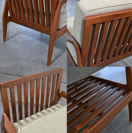 北欧 超希少 SCANTEAK「SPINKEL/スピンケル」最高級 チーク無垢材