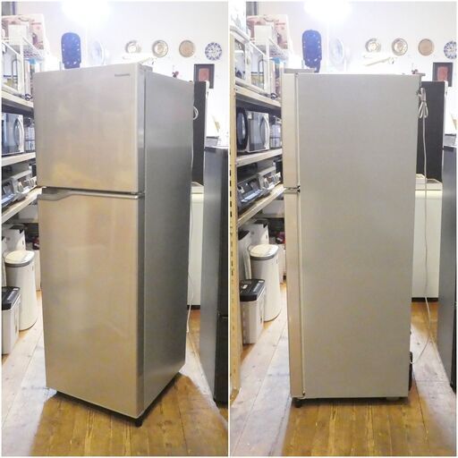 Panasonic／パナソニック 248L冷蔵庫 NR-B250T-SS 2019年製 動作確認済み 30日保証あり