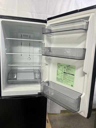【成約済み】【半年保証】東芝 2ドア冷蔵庫 GR-T15BS(K) 2022年製 153L