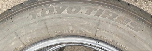TOYO 205/65R16 25年製＋24年製 夏タイヤ