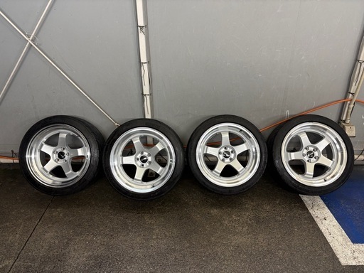 STEALTH RACING NANKANG タイヤホイールセット 17インチ 9j