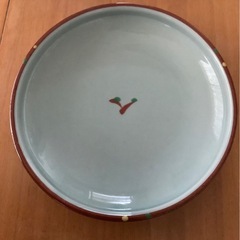 中皿 丸皿　5枚セット　　白　赤　青　緑の画像