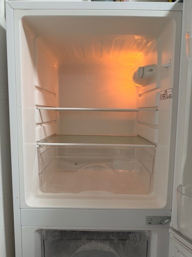 ニトリ106L 直冷式2ドア冷蔵庫NグラシアNTR-106WH 2021年製 (rimu 