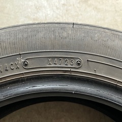 2023年製 夏タイヤ2本 165/65R14 ダンロップ DUNLOP エナセーブEC300+の画像