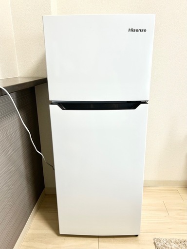 【5/3〜15頃引渡し希望】Hisenseノンフロン冷凍冷蔵庫 120L（2020年製）