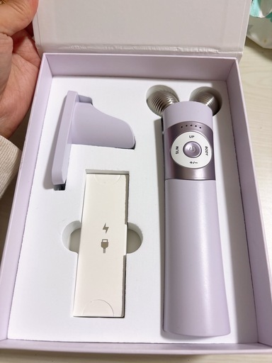 EMS美顔器】Vセラ＊パープル【値下げ交渉可能】の通販