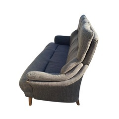 【ジ0418-08】定価5万‼️ゆったりくつろげるソファ‼️在庫処分により大特価‼️3人がけソファ ニトリの画像