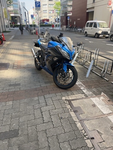 ニンジャ　EX250L ABC ETC USB ヘルメット付き　名古屋　エンジン良好 ニンジャEX250L ABC ETC USB ヘルメット付き名古屋エンジン良好 (あき