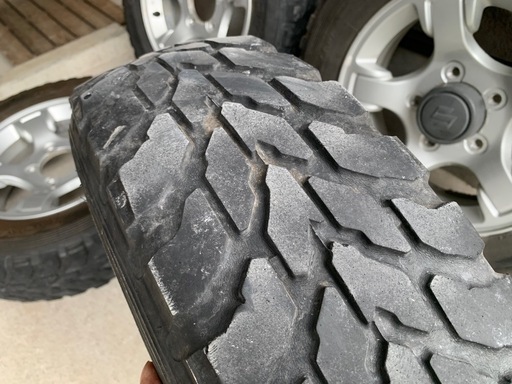 jb23w純正ホイールMTタイヤセット