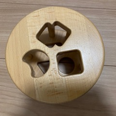 木製カラフル形合わせおもちゃの画像
