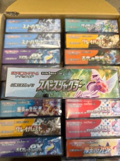 ポケモンカードゲーム ソード＆シールド 拡張パック スペースジャグラー ボックス