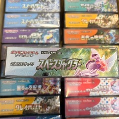 ポケモンカードゲーム ソード＆シールド 拡張パック スペースジャグラー ボックスの画像