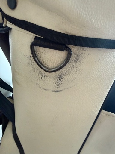 【BEAMS GOLF別注モデル】JONES キャディバッグ レザー ホワイト