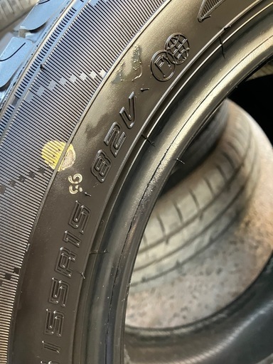 185/55R15ダンロップ2本取り付け無料