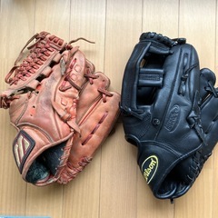 野球グローブ・硬式ボールの画像