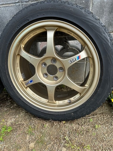 【商談中受付中断】SSR  type C 17インチホイール　タイヤおまけ付き