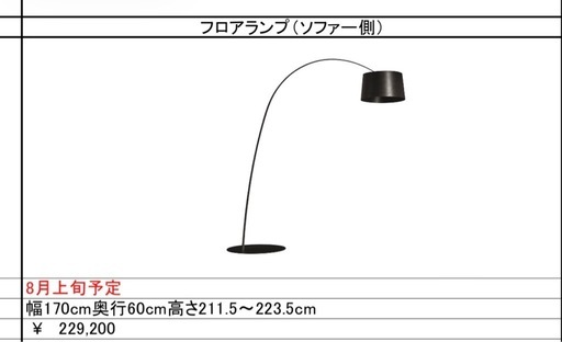 定価22万！高級家具サイトFLYMEEのランプ