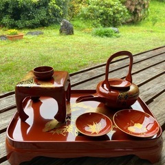 漆器セット　受付終わりましたの画像