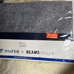 　未使用　ＢＥAＭSフェルトバック の画像