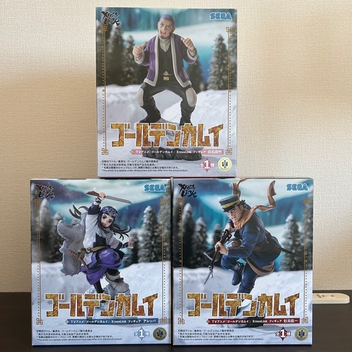 【?激アツ激安セット?】 ゴールデンカムイ XrossLinkフィギュア　コンプリートセット TVアニメ『ゴールデンカムイ』 XrossLink フィギュア“尾形百之助 