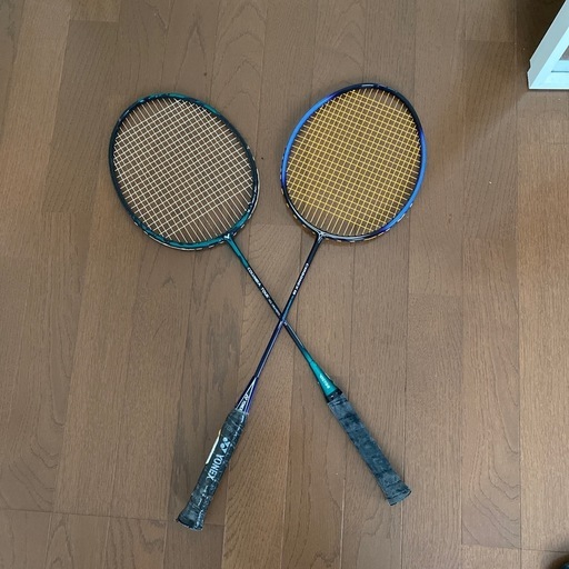 未使用品　バトミントン　ラケット YONEX CARBONEX 13 他1本　