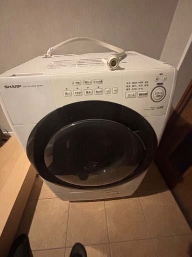 SHARP ドラム式洗濯機 ES-S7G 2022年式 洗濯7kg乾燥3.5kg