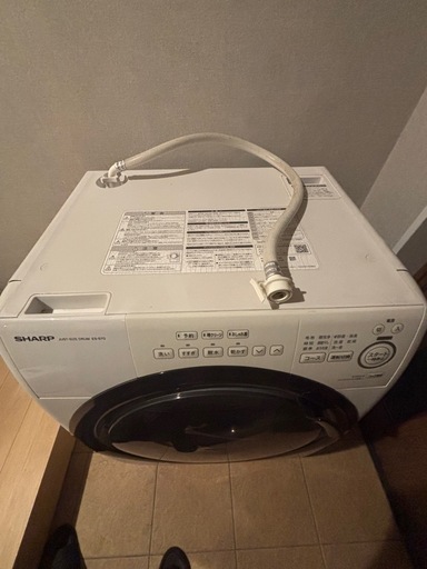 SHARP ドラム式洗濯機 ES-S7G 2022年式 洗濯7kg乾燥3.5kg