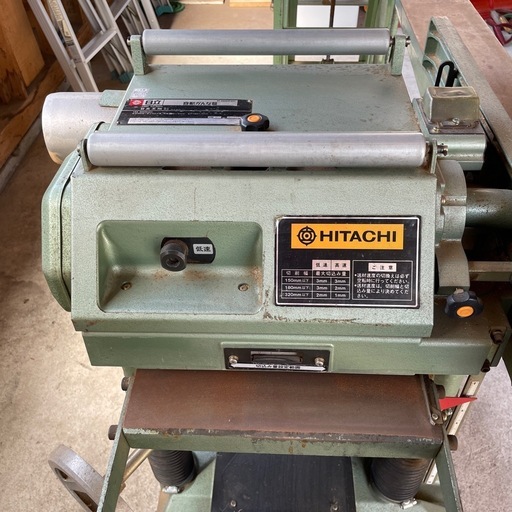 HITACHI 日立 自動かんな盤 P100FD1 補助ローラー付