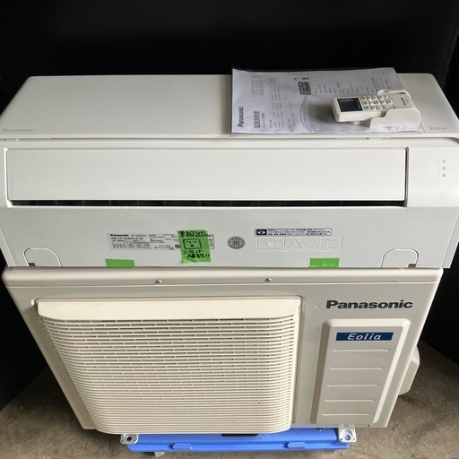 パナソニック2024年5.6KW 18畳保証付、取付込