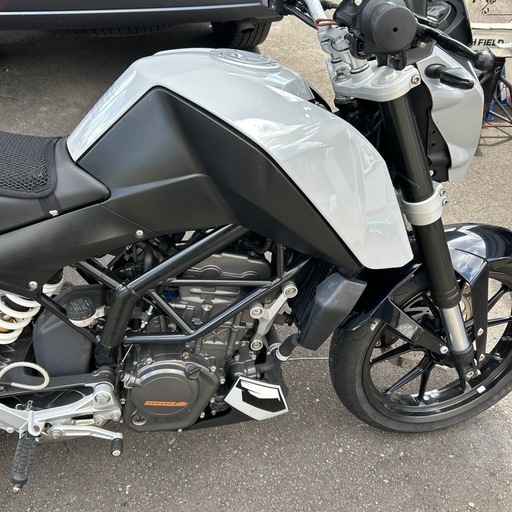 お取り引き中　
2012式　 KTM duke125　