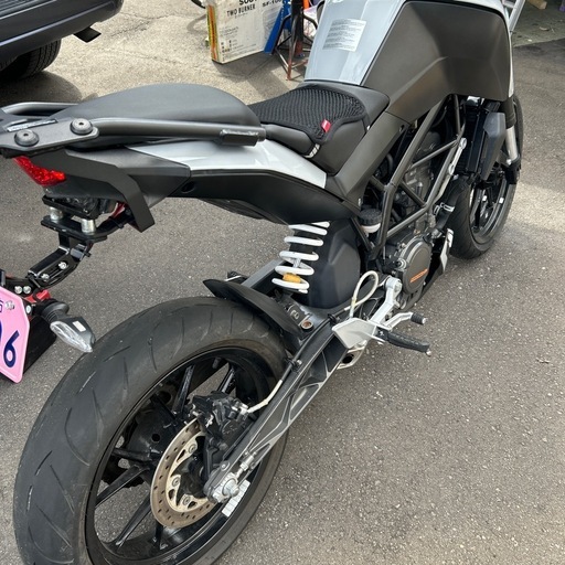 お取り引き中　
2012式　 KTM duke125　