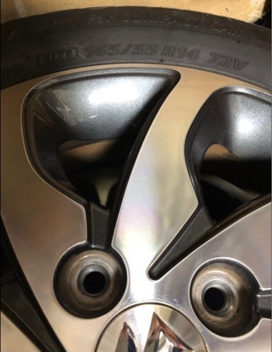 美品⭕️軽自動車用　タイヤ、アルミホイール