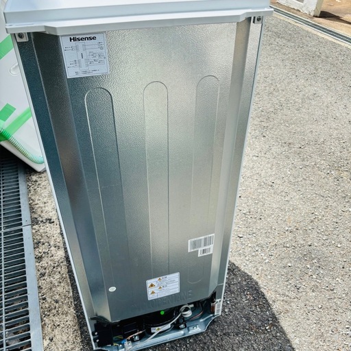 直接引き取り大歓迎⭐︎大阪府下又は近郊は配送設置込み?ハイセンス 134L冷凍冷蔵庫 HR-G13A-W 2019年製/YMJ044-
