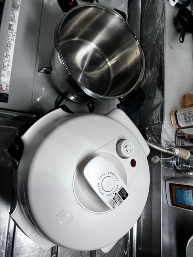 【美品】T-fal ラクラ・クッカー コンパクト電気圧力鍋（CY3501JP）