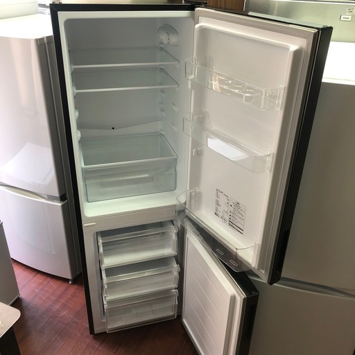2020年製　maxzen 2ドア冷凍冷蔵庫　157L JR160ML01GM RZ