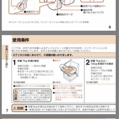 『取引決まりました』チャイルドシートの画像