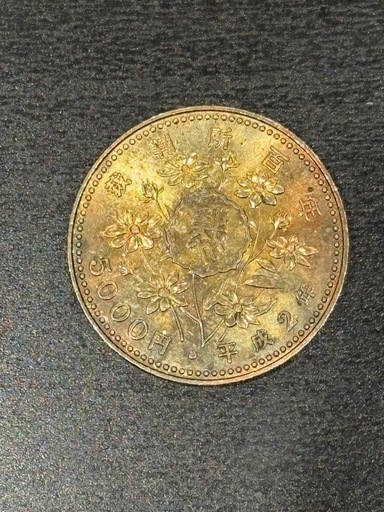 裁判所制度百周年記念5000円銀貨