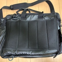 ビジネスバッグ　黒　大きめ　拡張可能の画像