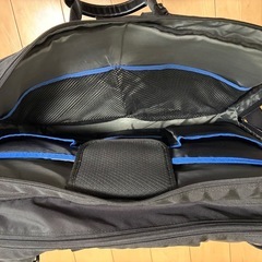 ビジネスバッグ　黒　大きめ　拡張可能の画像